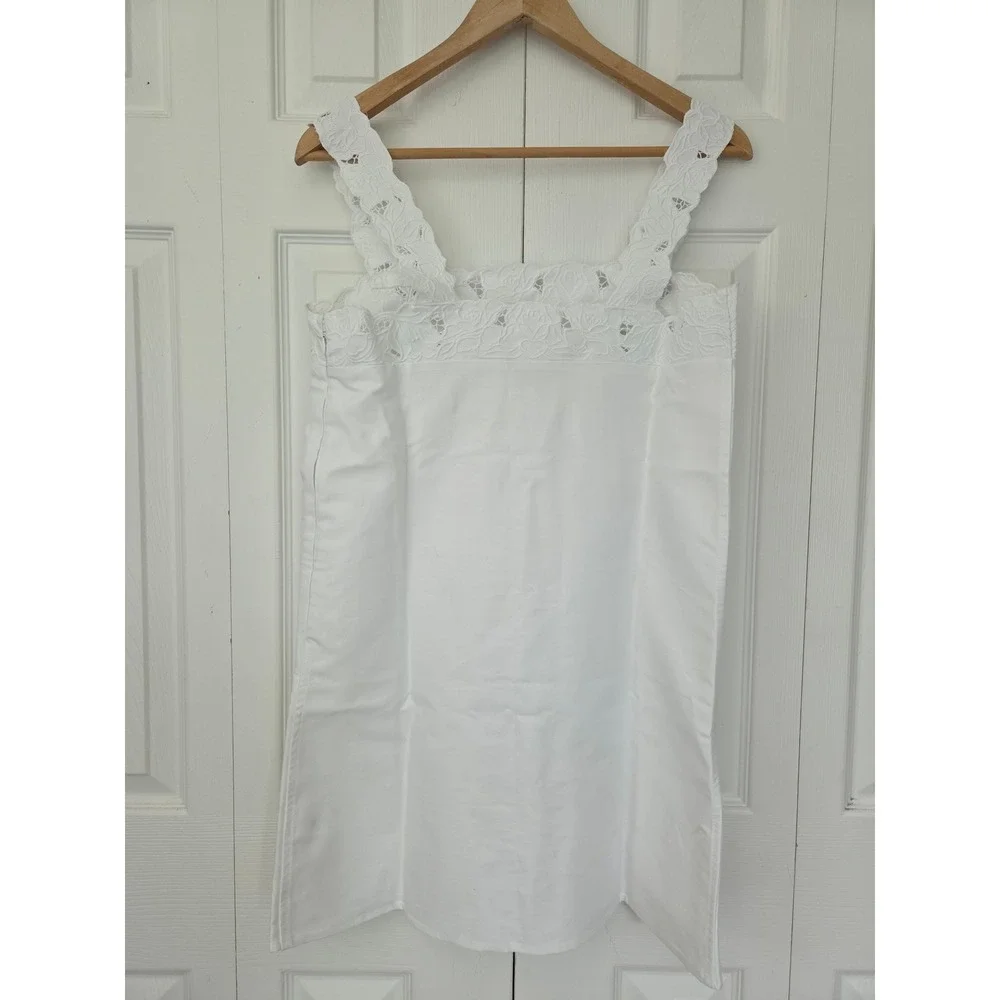 J. Crew Ondine mini dress in double cotton poplin S White NWT $188 CU782